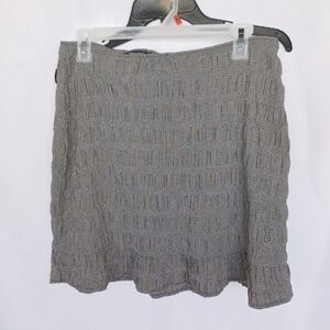 So Goods For Life Ruffle Hem Mini Skirt